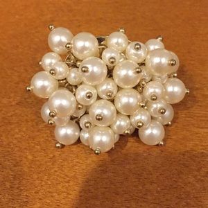 Pearl bead ring